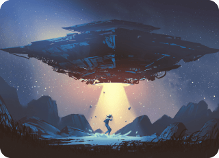 Sci-fi UFO scene — generated with Apalo AI Art Studio